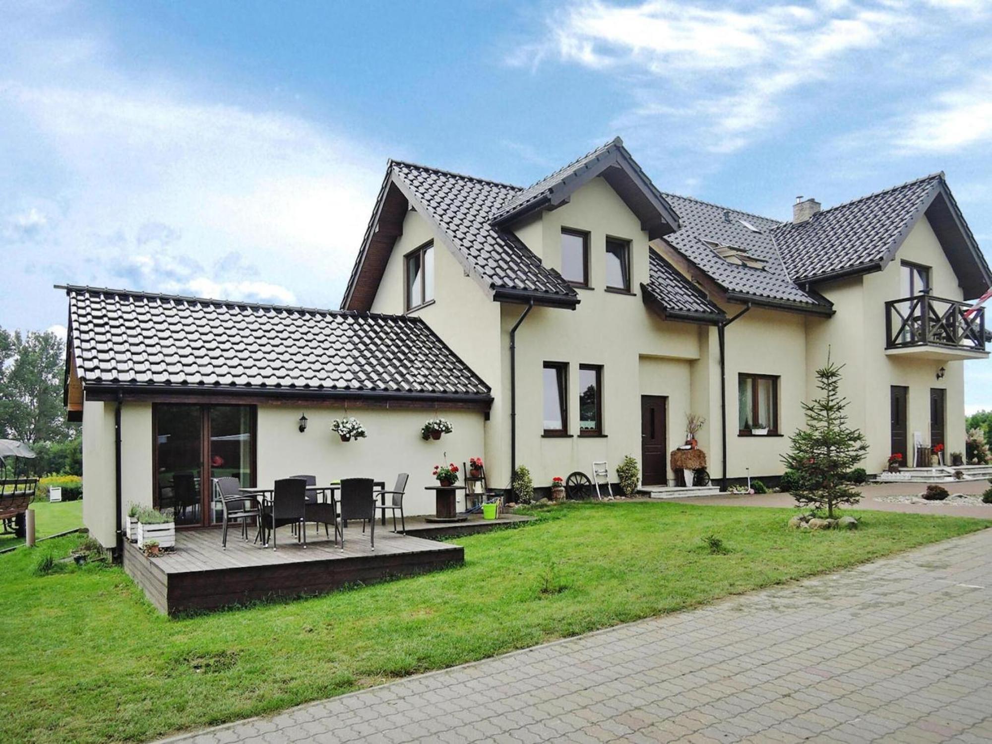 Semi-Detached Big House For 16 Persons By The Lake In Troszyn Exterior foto